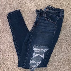 Ripped American Eagle Jeans